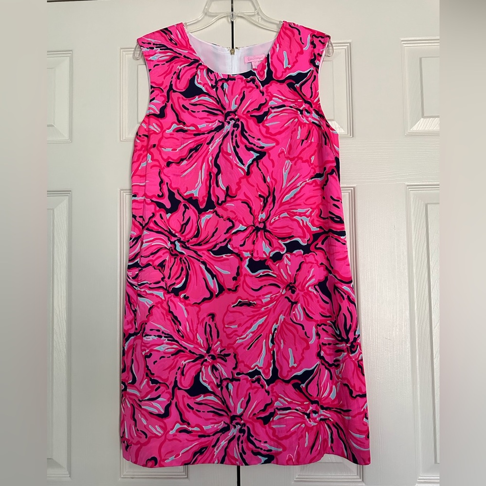 Lilly Pulitzer pink sleeveless dress, size M